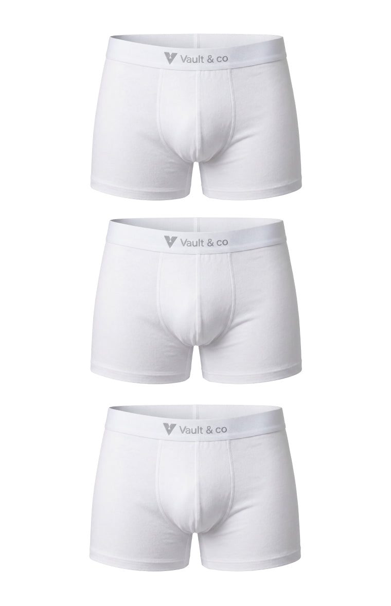 Men’s Cotton Trunks (3 Pack) – Best Value, Premium Comfort | Vault & Co