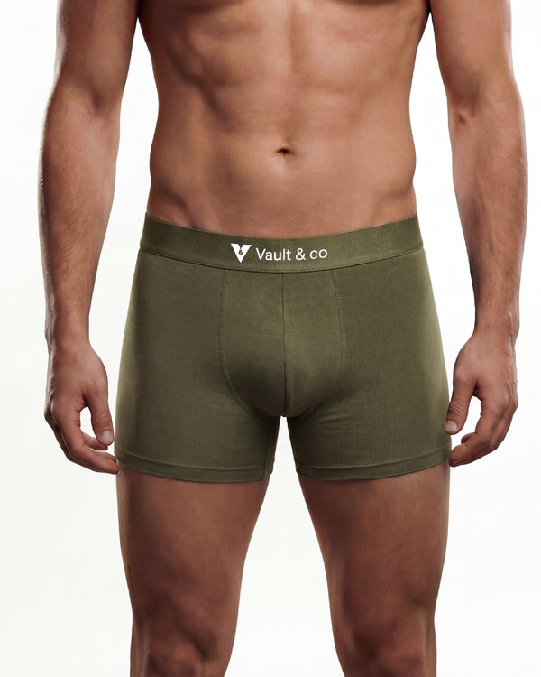 Olive Cotton Trunk