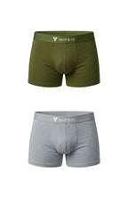 Olive + Grey