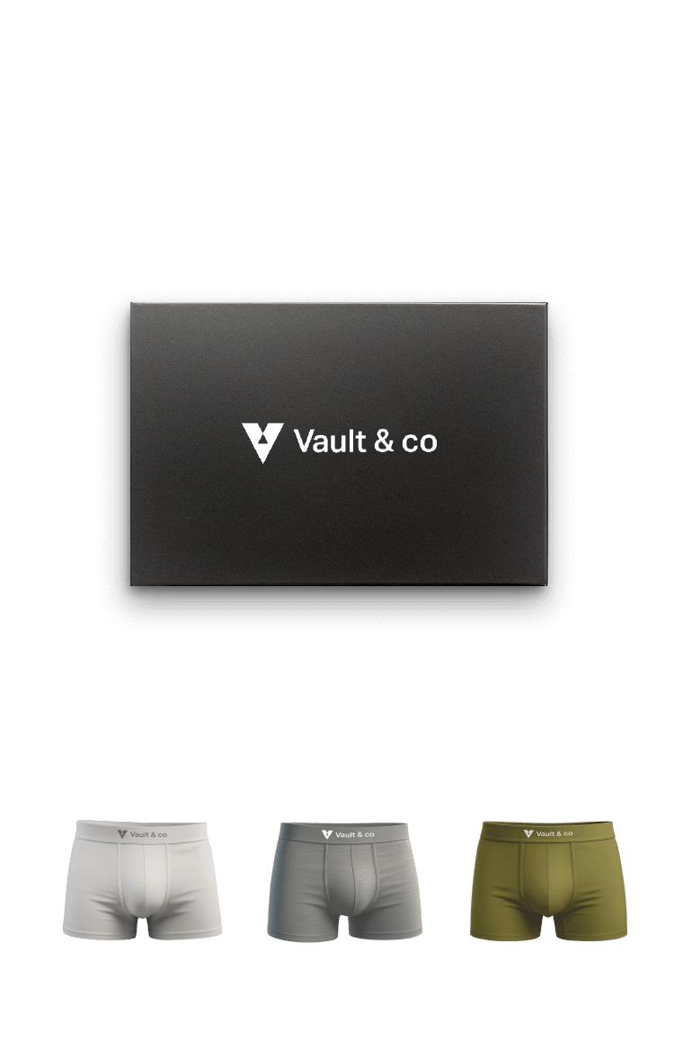Men’s Cotton Trunks (3 Pack) – Best Value, Premium Comfort | Vault & Co