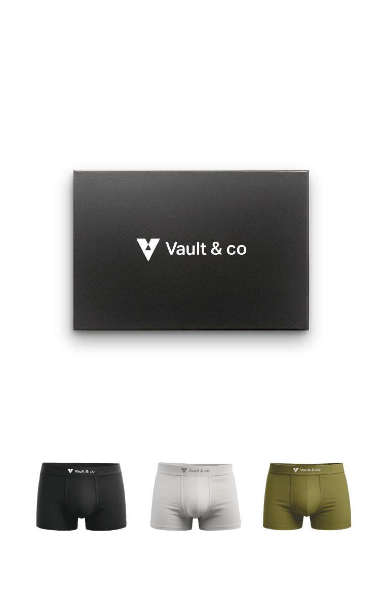 Men’s Cotton Trunks (3 Pack) – Best Value, Premium Comfort | Vault & Co