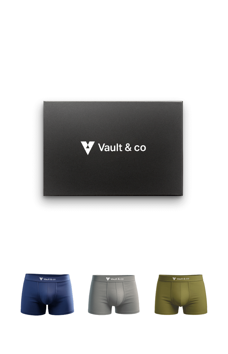 Men’s Cotton Trunks (3 Pack) – Best Value, Premium Comfort | Vault & Co