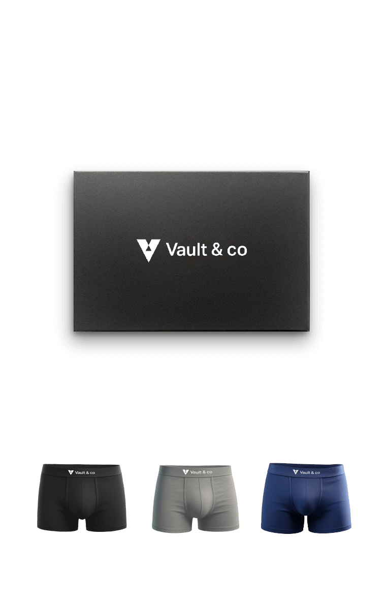 Men’s Cotton Trunks (3 Pack) – Best Value, Premium Comfort | Vault & Co
