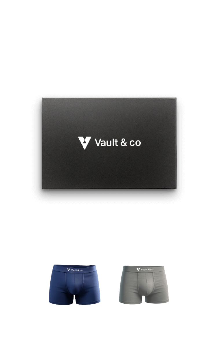 Men’s Cotton Trunks (2 Pack) – Premium Comfort & Breathable Fit | Vault & Co