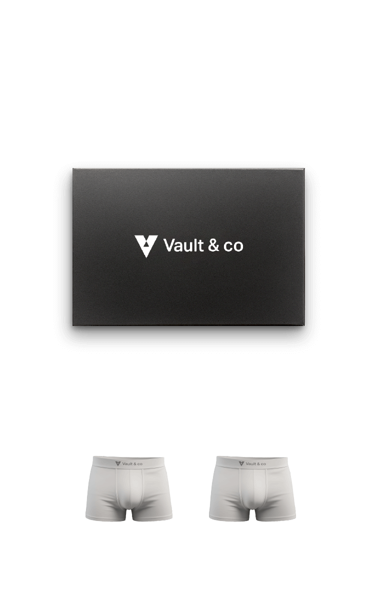 Men’s Cotton Trunks (2 Pack) – Premium Comfort & Breathable Fit | Vault & Co