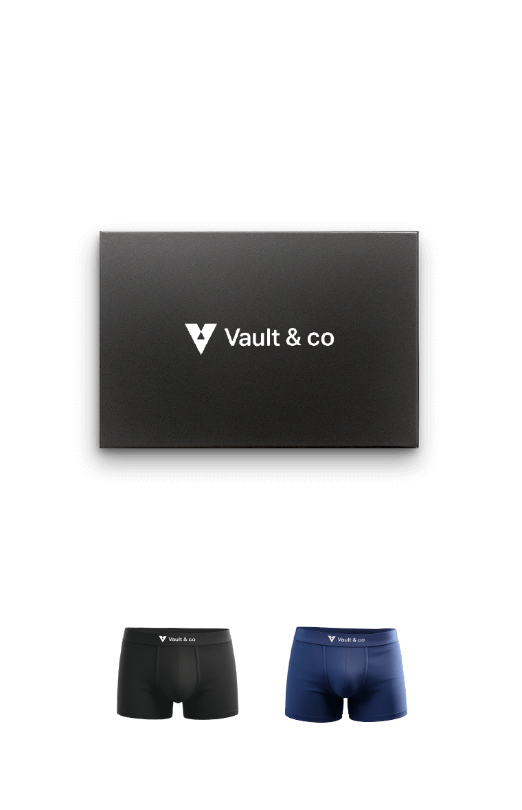 Men’s Cotton Trunks (2 Pack) – Premium Comfort & Breathable Fit | Vault & Co