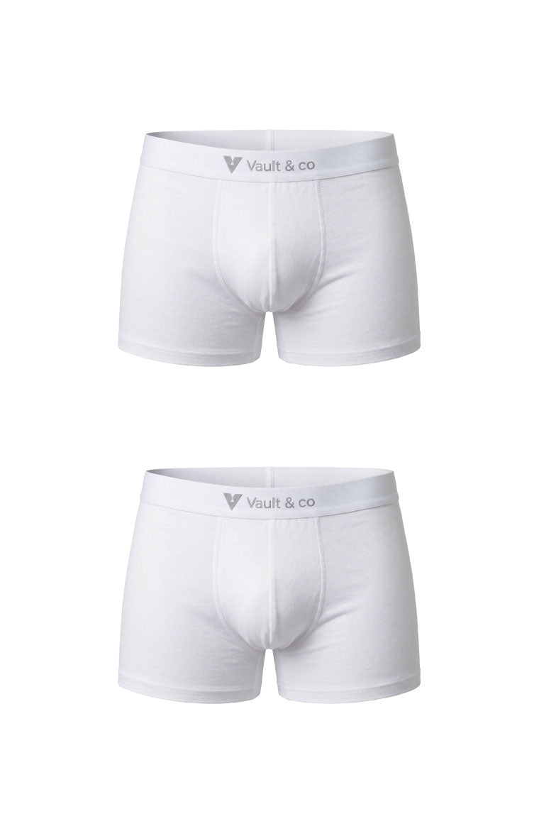 Men’s Cotton Trunks (2 Pack) – Premium Comfort & Breathable Fit | Vault & Co